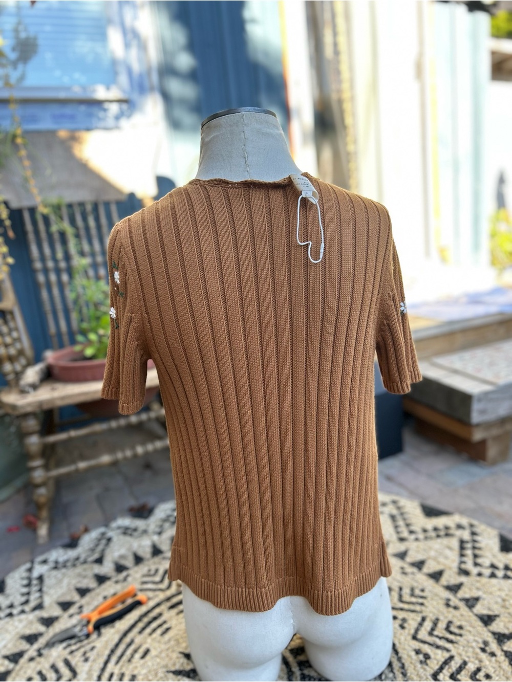 Sezane Ilane Cardigan Camel - Size S - Picture 8 of 14